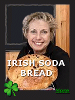 Irish soda bread is actually easy to make with flour, baking soda, and buttermilk. This is the best Irish soda bread around � the buttermilk gives this crusty loaf a delicious flavor!